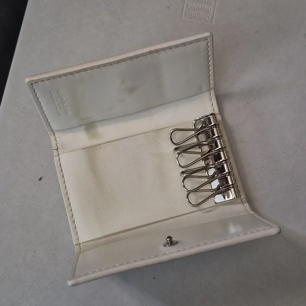 Goyard Gray Patterned Card Holder - Picture 3 of 4